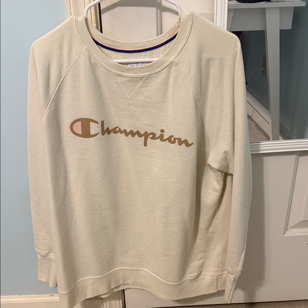 Champion Beige Sweatshirt